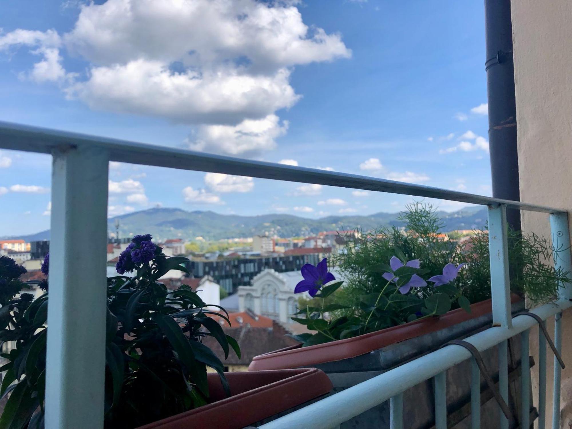Апартаменти Attico Ellen Terrazza Con Vista Турин Екстер'єр фото
