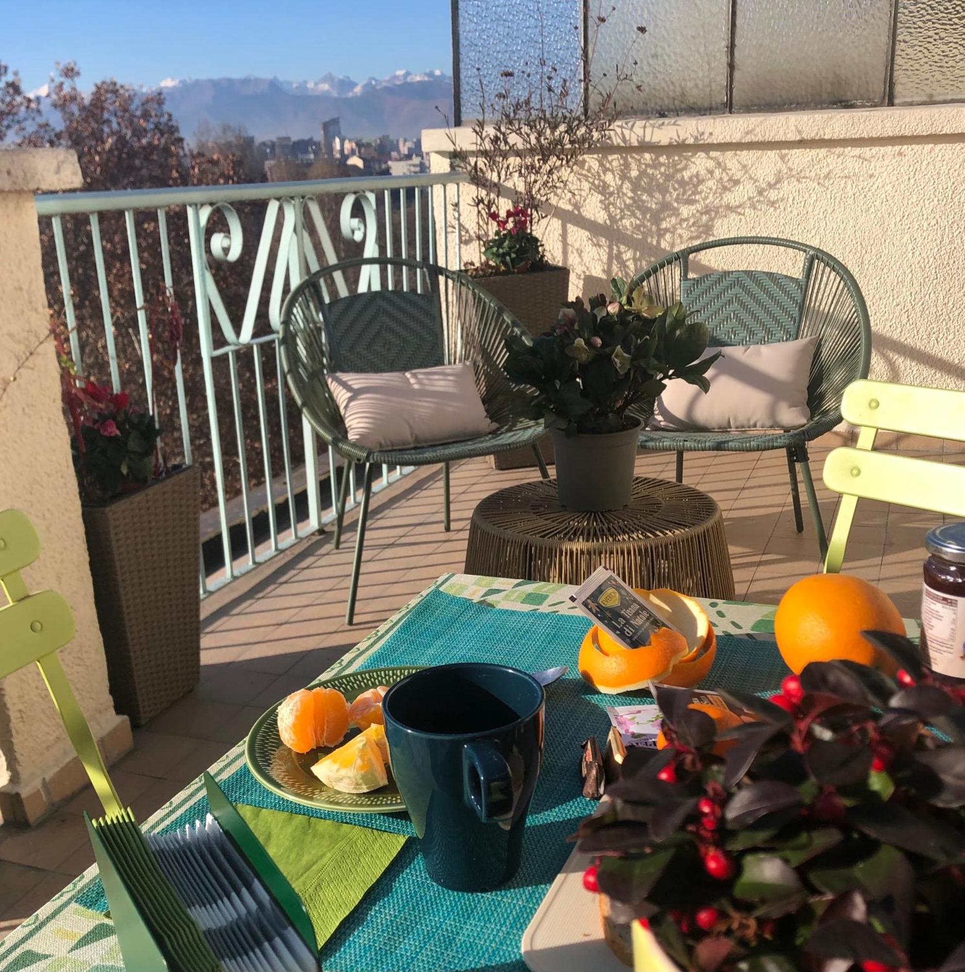 Апартаменти Attico Ellen Terrazza Con Vista Турин Екстер'єр фото